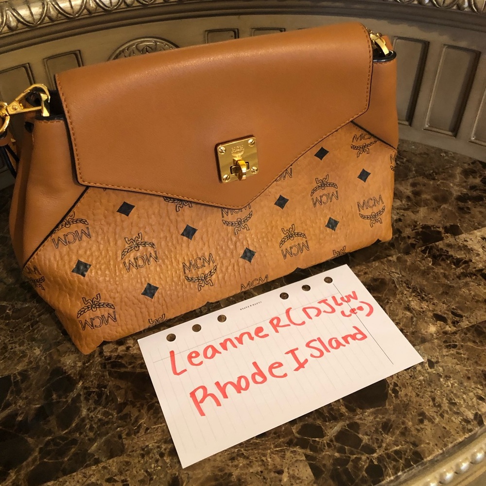 ‼️SOLD‼️MCM Visetos shoulder bag